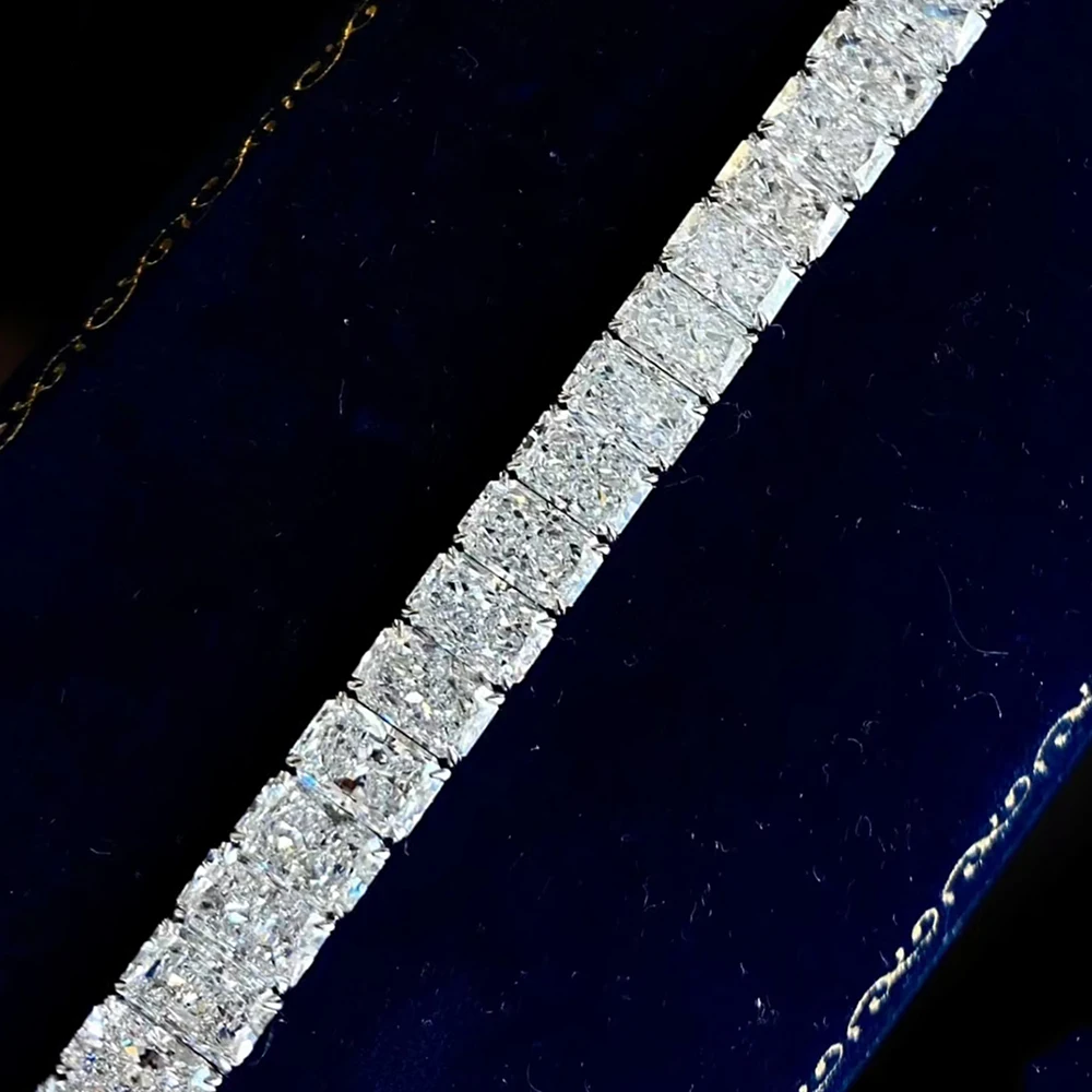 Thumbnail 4 - #77 Latest Moissanite Tennis Bracelets Offers