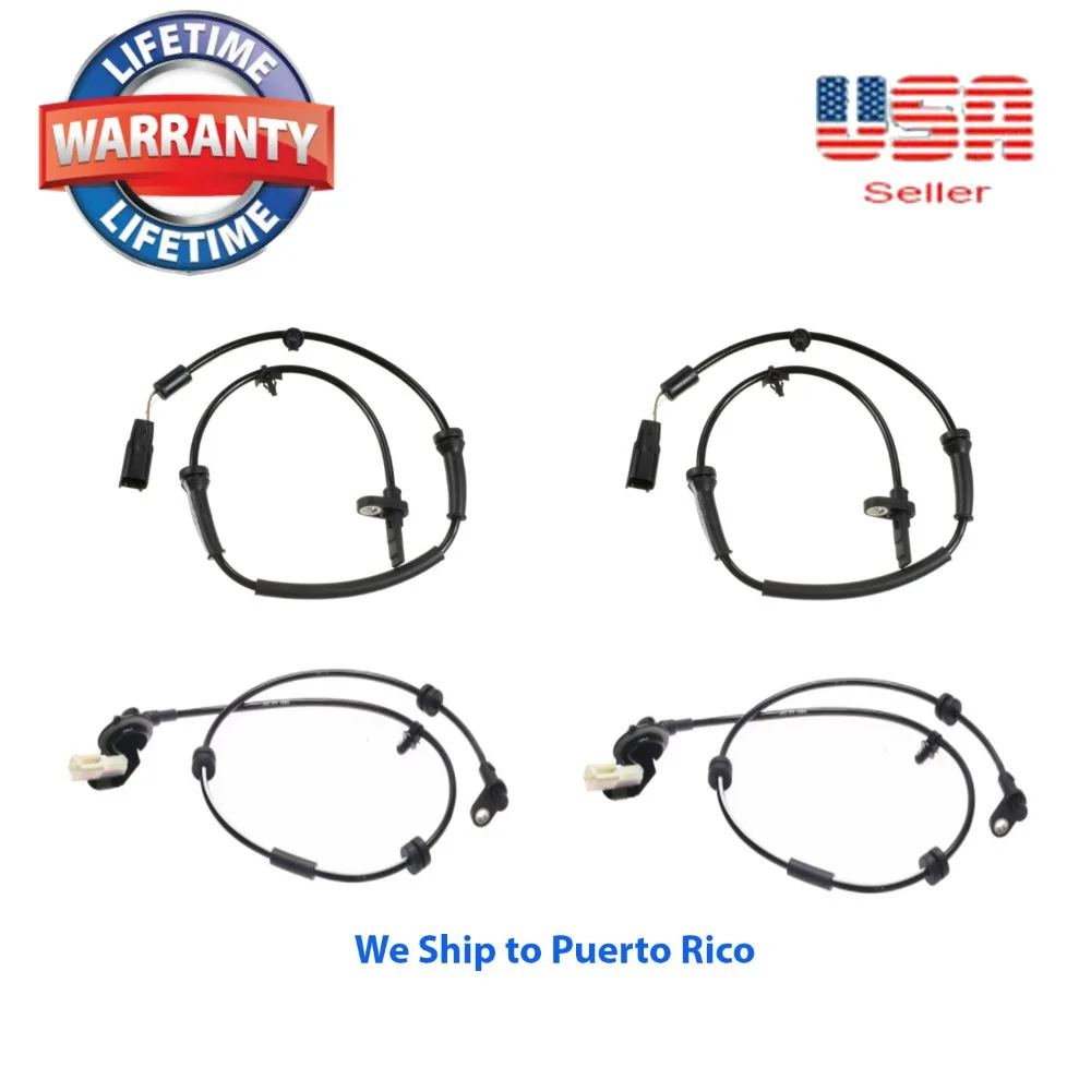 

4 ABS Wheel Speed Sensor Front Rear Right & Left Fit Mazda 2 2011-2014