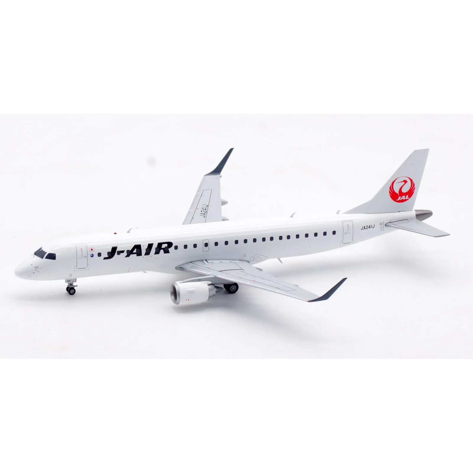 XX2166 Alloy Collectible Plane Gift JC Wings 1:200 J-Air JAL Embraer 190-100STD Diecast Aircraft Jet Model JA241J With Stand