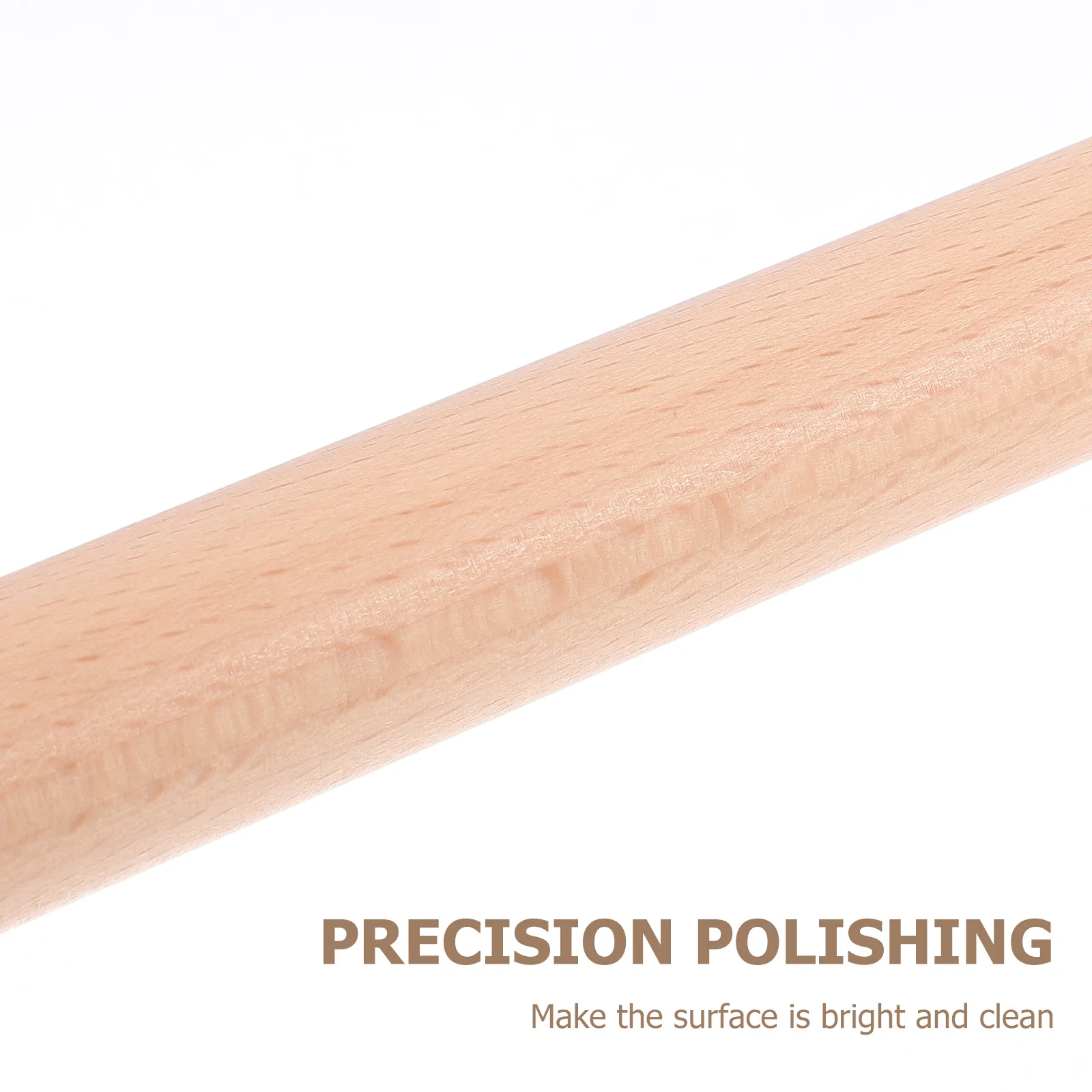 

Wooden Towel Single Bar Space Saving Bathroom Kitchen Holder Modern Clean Wooden Towel Rack Hygienic No Punch