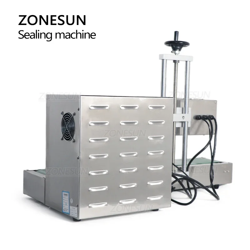 ZONESUN ZS-FK2200 15-85mm Bottiglie a bocca affilata per sigillare lastre di alluminio a induzione elettromagnetica continua automatica