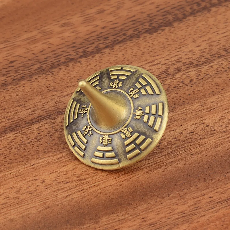 Mini Retro Klatsch/Zahl Fingertip Gyro Legierung Tragbare Hand Spinner Gyro Zappeln Desktop Spiele Stress Relief EDC Hand Spinner spielzeug