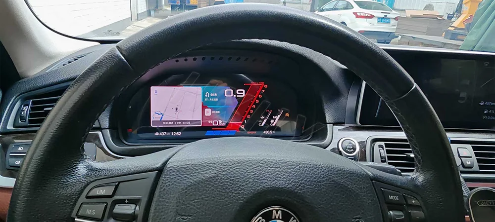 2026 Latest Original Car Digital Cluster Instrument for BMW 7 Series F01 F02 F03 F04 2009-2015 LCD Speedmeters Dashboard Player