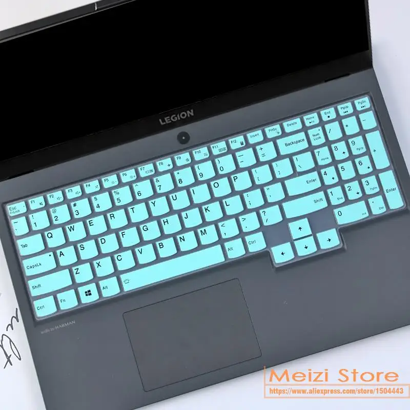 Silicone laptop keyboard cover skin For Lenovo Legion 5 17 2021 17.3 inch Gaming Laptop