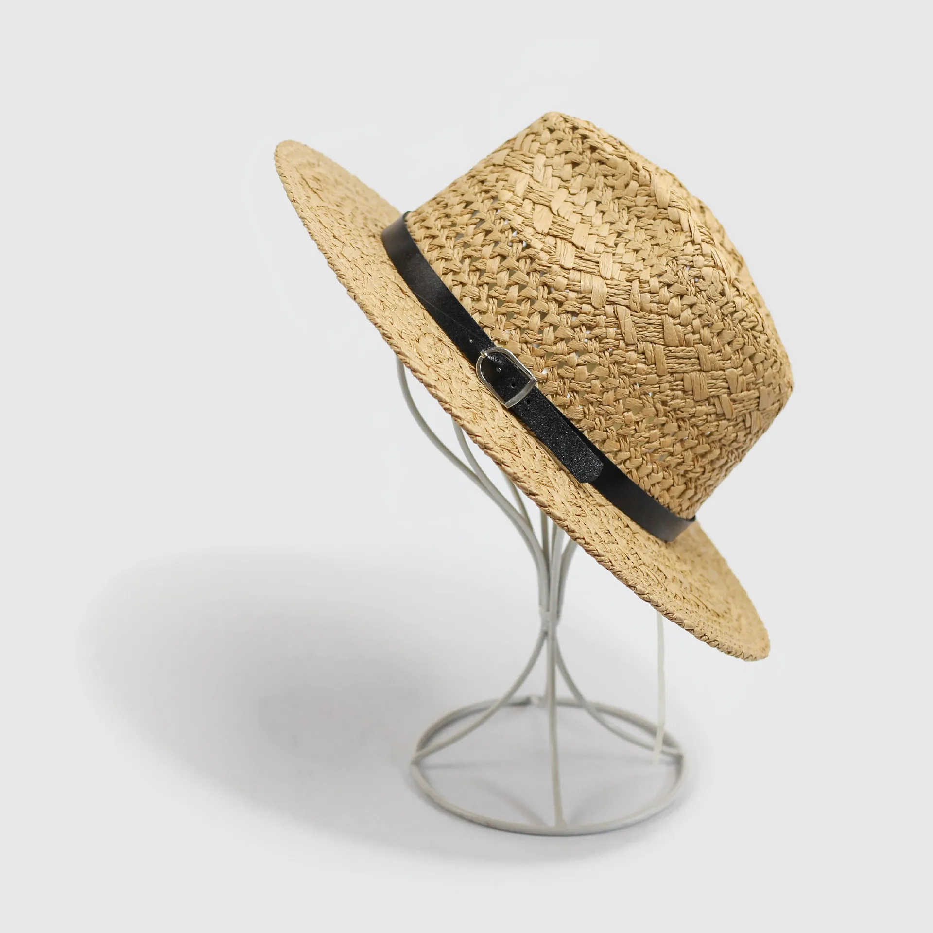 Vintage Straw Hat Summer Beach Sunshade Hat British Jazz Hollow Cap For Men Women Classic Cowboy Straw Cap Wholesale