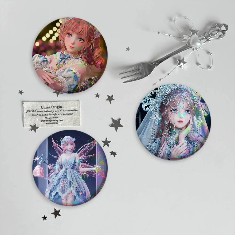 3D Game I-Infinity N-Nikki Brooches Cartoon Badge Pins Backpack Hat Accessories Friend Gift