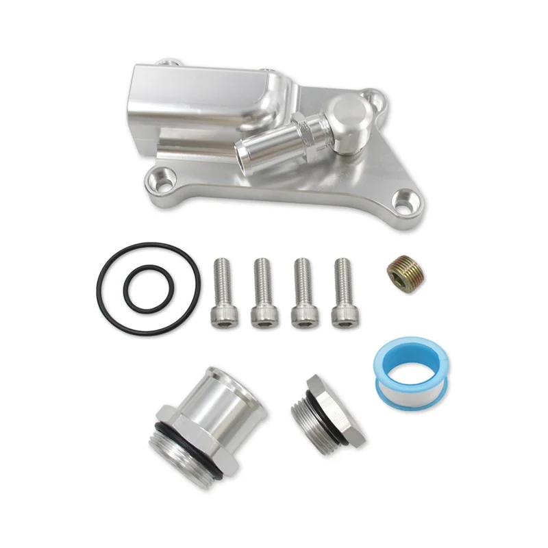 Reemplazo de carcasa de refrigerante superior de modificación de coche ingenioso y de alta calidad con codo recto para Honda Acura K20 Z3 K24 K Serie