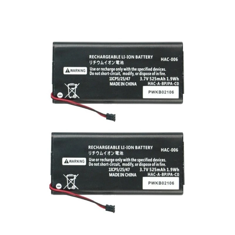 HAC-006 525mAh 3.7V بطارية لنينتندو سويتش AC 006 HAC-BPJPA-CO HAC-015/016 HAC-A-JCR-CO