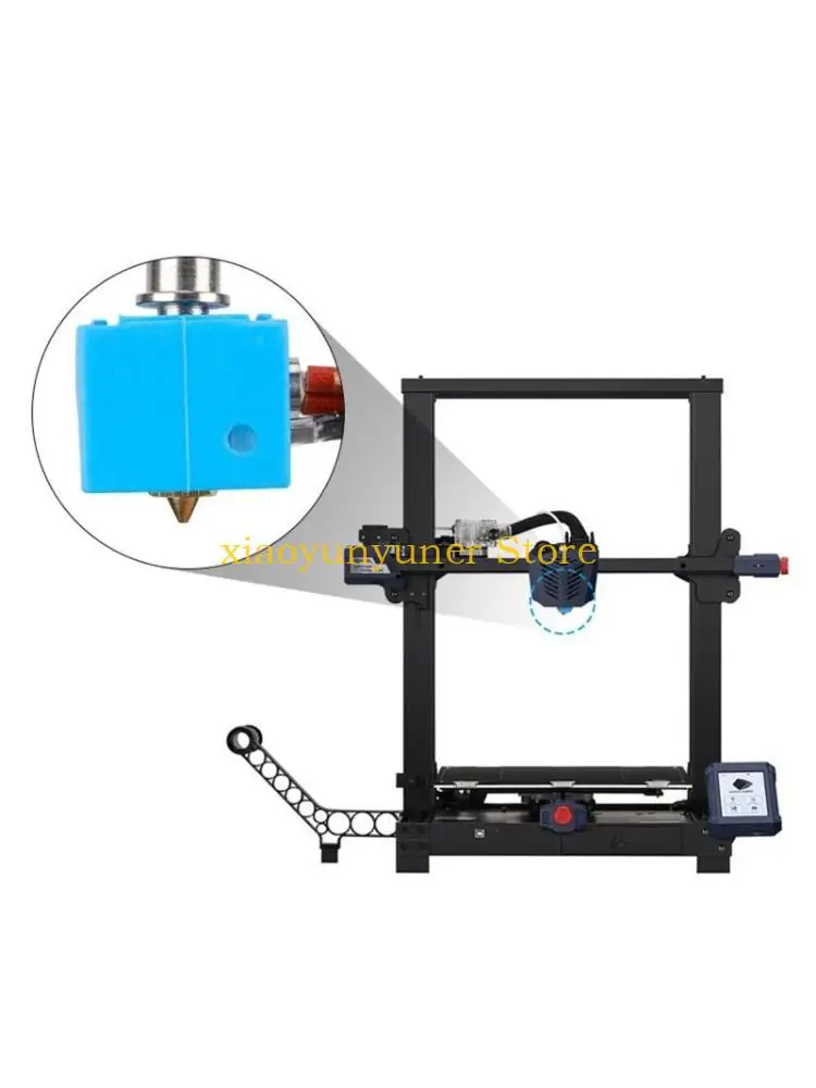 

P9JB 3D-принтер Hot End Печатающая головка 0,4 мм Латунное сопло Комплект термоблока для Anycubic