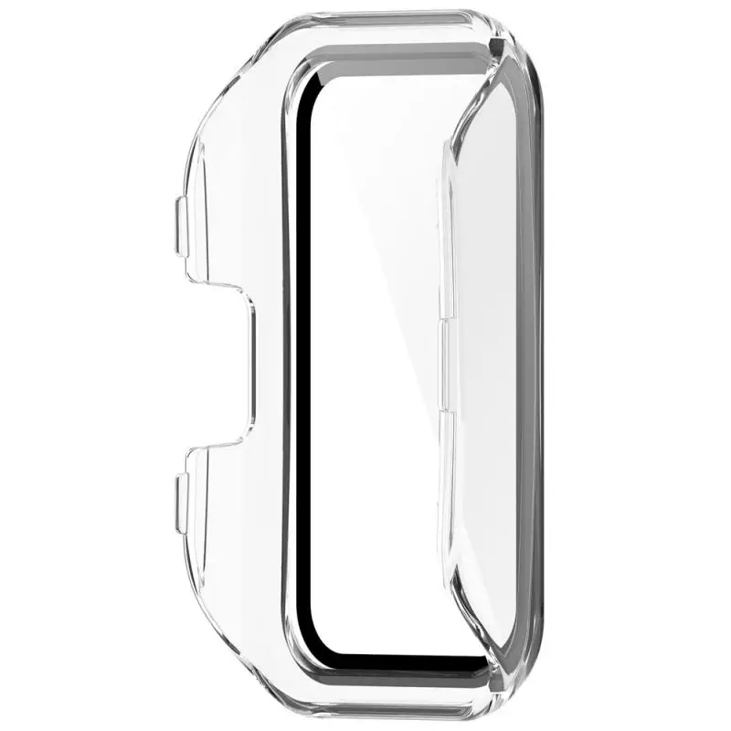 حافظة PC واقي شاشة زجاجي لفرقة 8 غلاف حماية كامل لهاتف Honor Band6 Band8 حافظة واقية