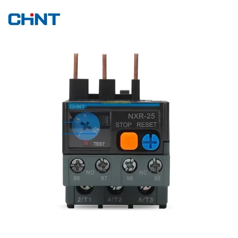 CHINT NXR-25 0.16A 0.25A 0.4A 0.63A 1A 1.6A 2A 2.5A 4A 6A 8A 10A 13A 18A 25A Thermal Overload Relay NXR NXC series AC Contactor