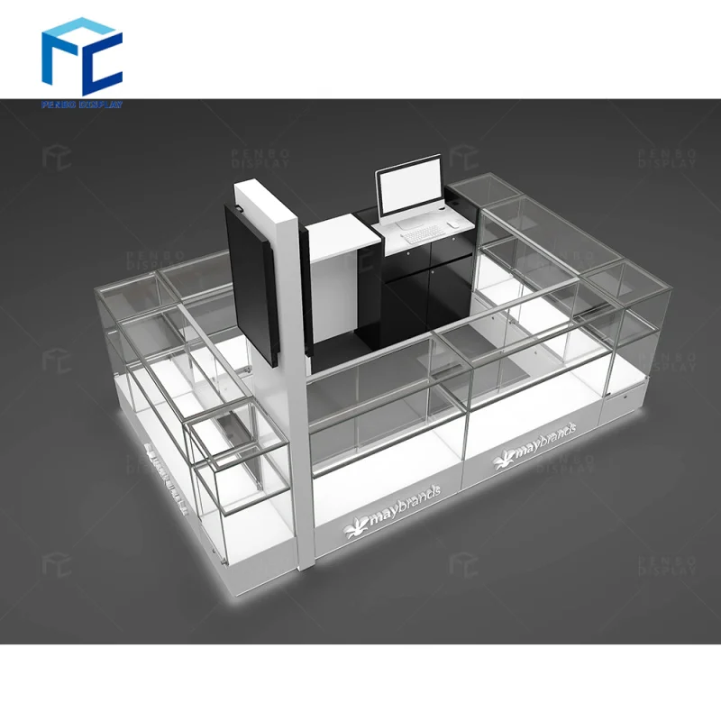 

2025customized.Round Mall-jewelry-kiosk-design Kiosk Jewelry Design Ideas Modern Store Silver Jewelry Perfume Kiosk Design