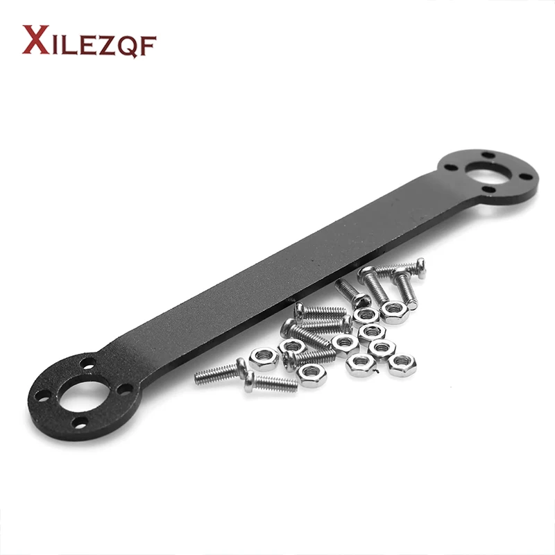 XILEZQF CW01 Metal Front Branch Plate Stabilizing Rod Bar Upgrade for Tamiya CW-01 Lunch Box Midnight Pumpkin RC Car New Parts