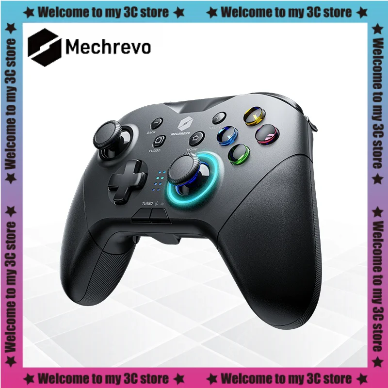 

Gamepad wireless Gaming Controller Mechrevo C510 Esports joystick linear trigger custom button supports Switch PC Android IOS