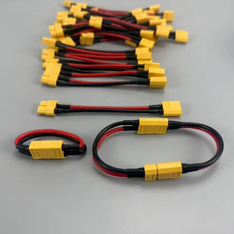 XT60 Connector Female to Male XT60 Plug Adapter 14AWG 10CM Extension Cable Leads Adapte For RC Lipo Battery