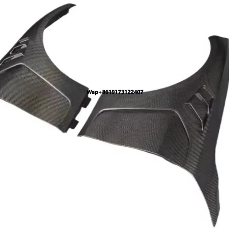 M4 F82 Side Fenders Carbon Fiber Fenders for M3 F80 With Vents Real Carbon Fiber Honeycomb Forged Fenders car parts body kit