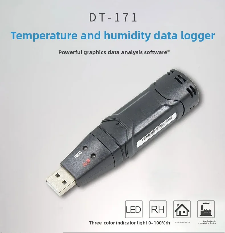 Humidity Data Logger DT-171/172/191A Temperature and Humidity Data Logger