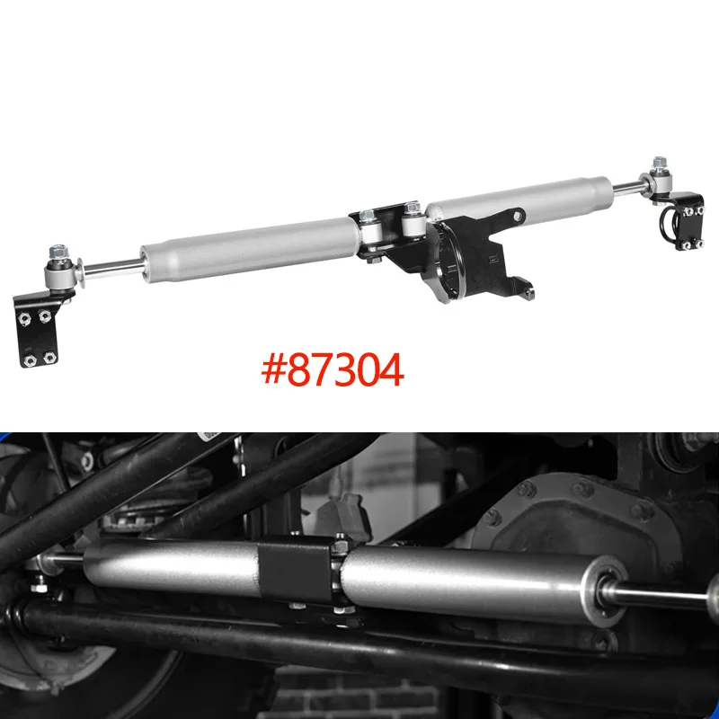 

N3 Car Dual Steering Stabilizer , Replacement part for 87304 fits for Jeep JL/Gladiator JT 18-24 with 2.5" of Lift or Higher