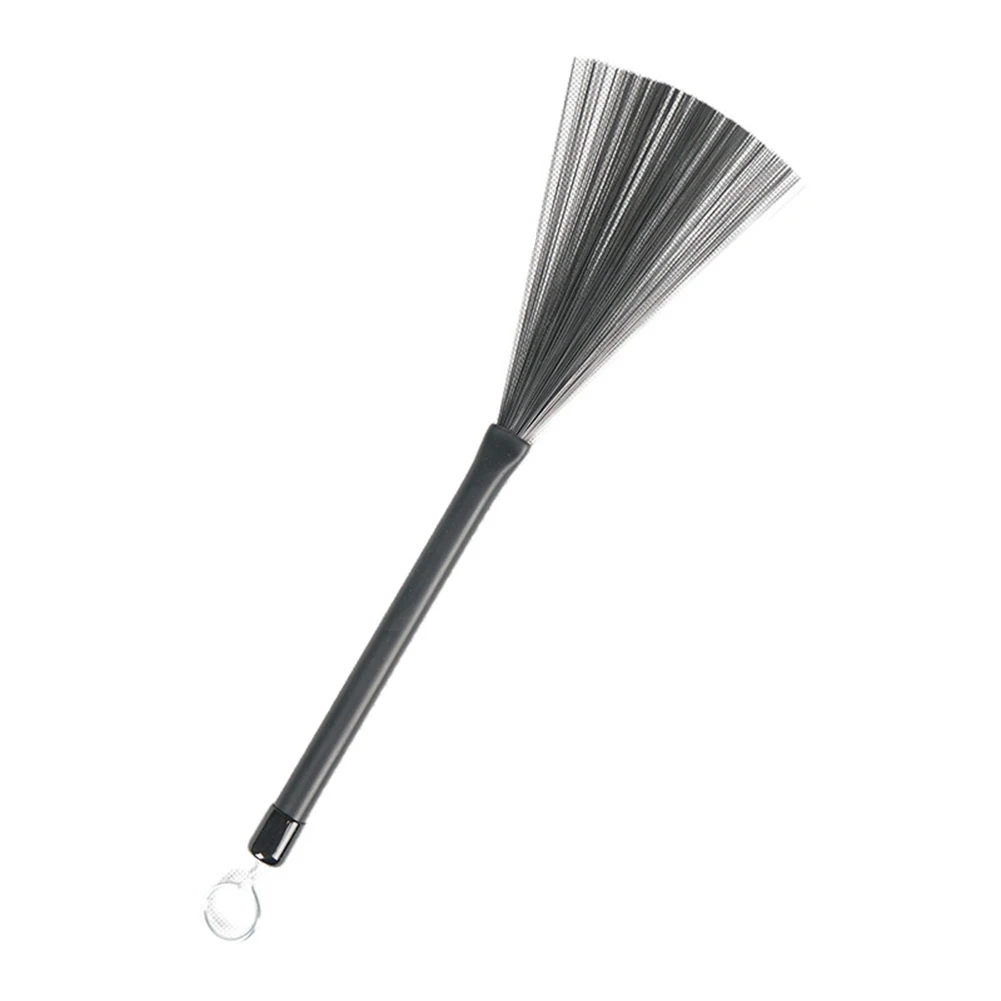 For Jazz Drum Brushes with Retractable Steel Wire Ergonomic Handle for Enhanced Control Suitable for All Skill Levels