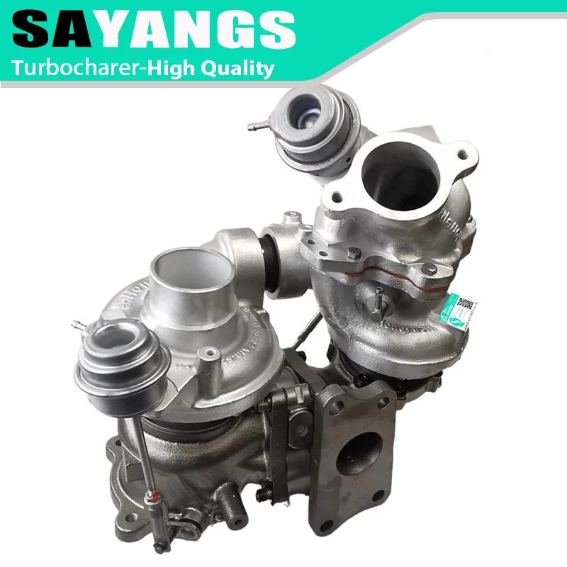 Twin Turbo Turbocharger For Mazda 3 6 CX5 2.2 SH01-13700 810358 810356-0001 810357-0002 810358-0002 QE3-10747-K 797407-0004