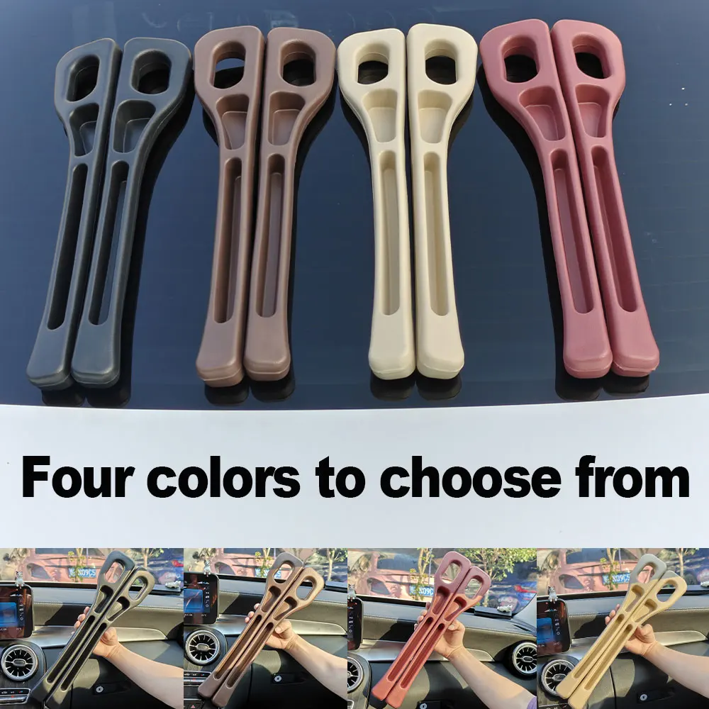 ที่อุดช่องว่างเบาะรถยนต์แบบกันน้ำ 2 ชิ้น พร้อมช่องเก็บของ 2 ร่อง อุปกรณ์ตกแต่งภายในรถยนต์