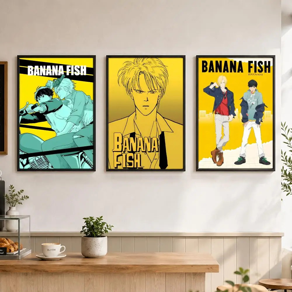 anime Banana Fish Poster Poster HD Printing Cozy and Warm Style for Home Decor for Living Room Bedrooms Gift Giving