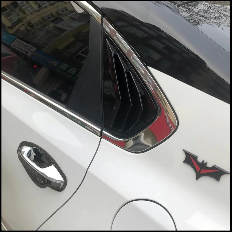

For Kia Cerato 2019-2023 K3 Forte Rear Window Blind Shades Louver Frame Molding Cover Sticker Trim Car Styling Accessories