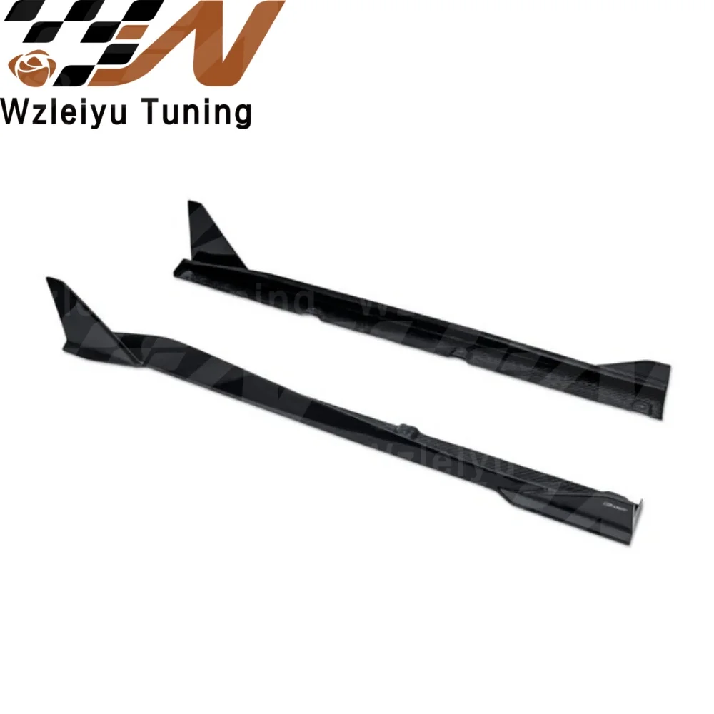 New Style Carbon Fiber Side Skirts Replacement Fit For Nissan 400Z RZ34 FZ 2023 High Quality Fitment