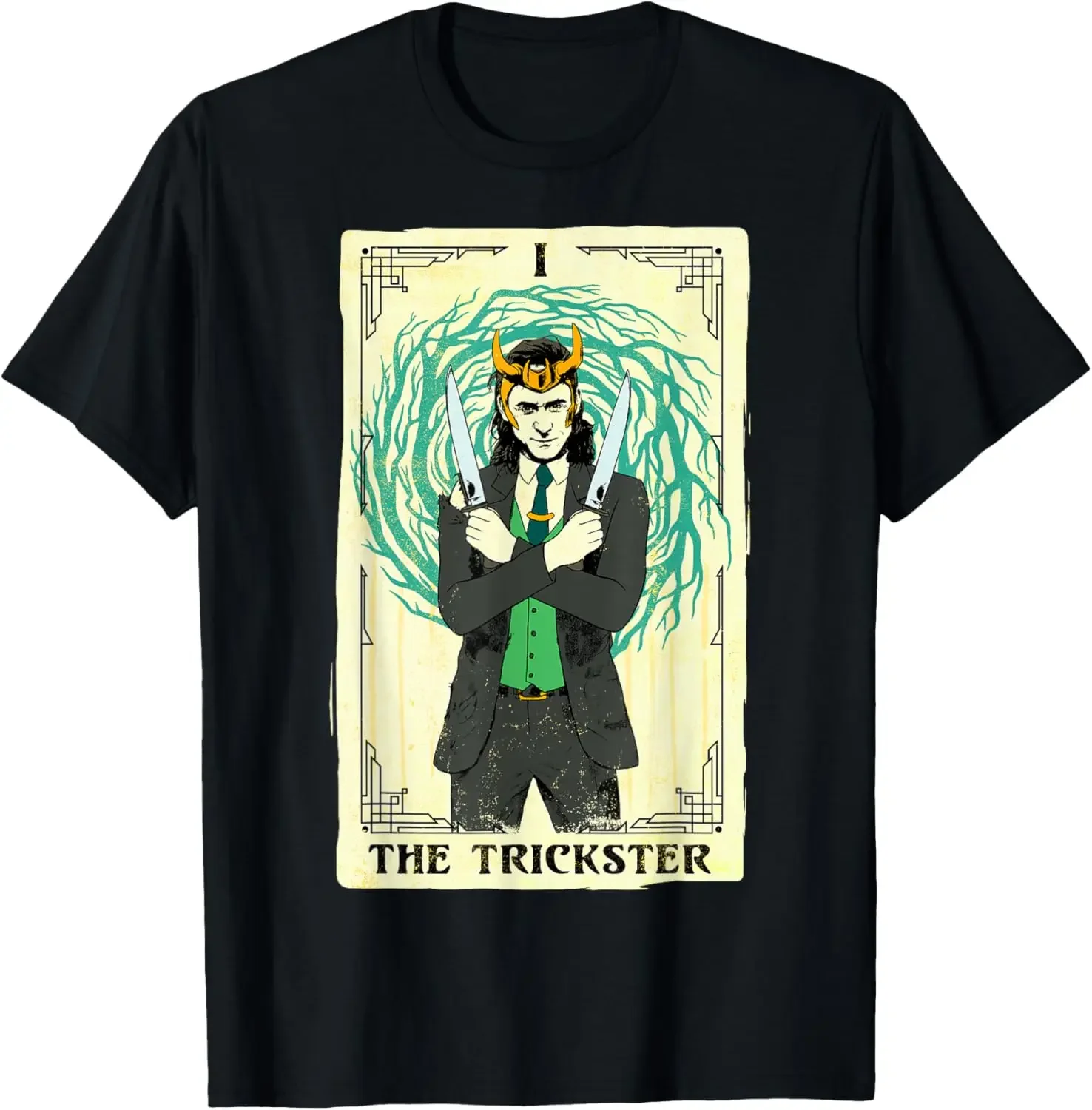 

Marvel Loki Trickster Tarot T-Shirt