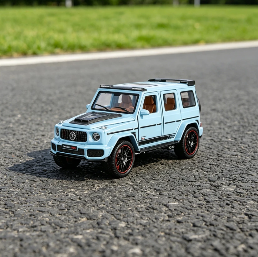 

1:32 G800 BIG G Simulation Diecast Metal Alloy Model Car Sound Light Pull Back Collection Kids Toy Gifts