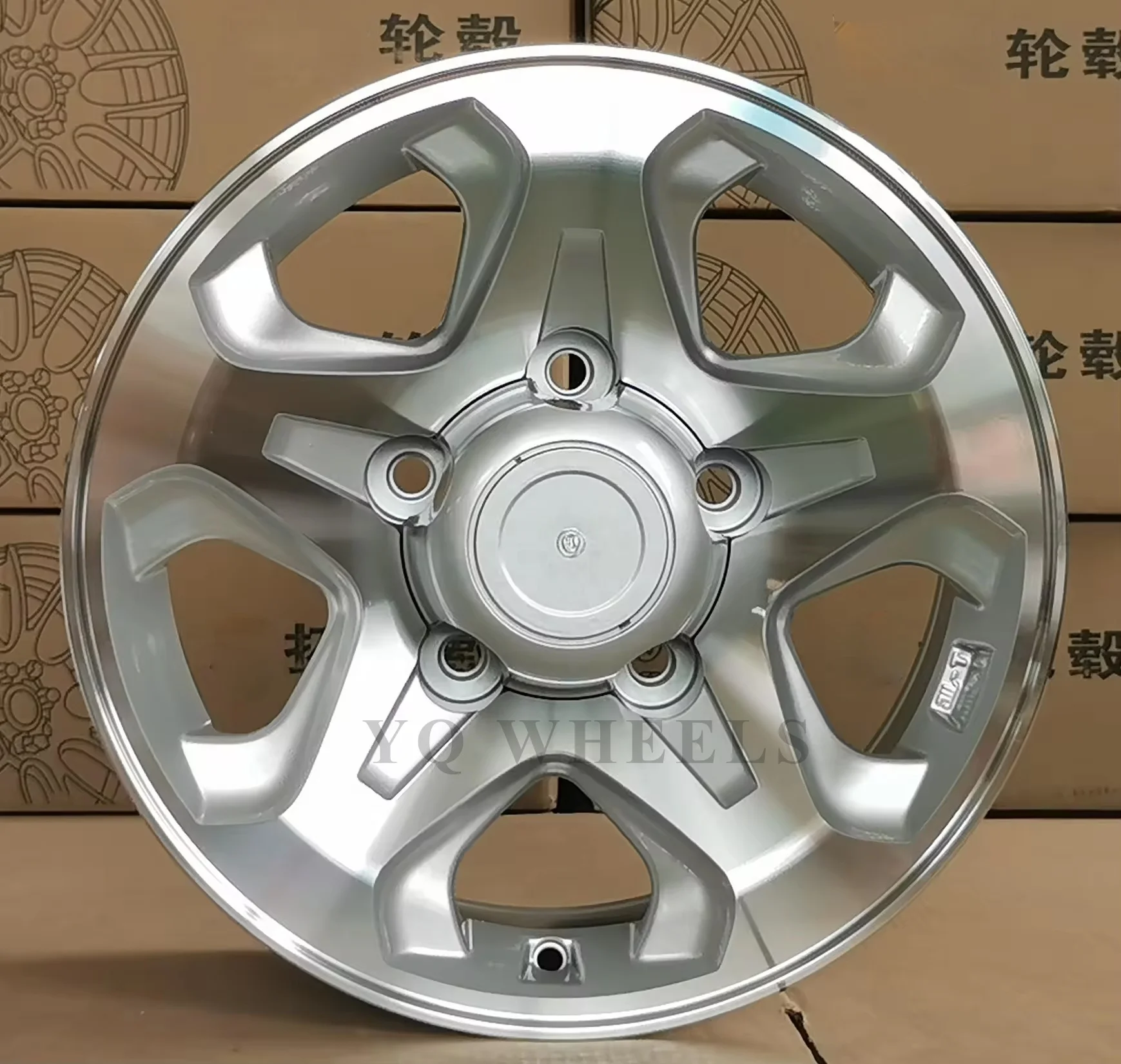 

Factory Wholesale Car Rims Five Spoke 16 inch 5 holes 5X150 Alloy Wheels Passenger Car Wheels For Toyota Concave Car wheels