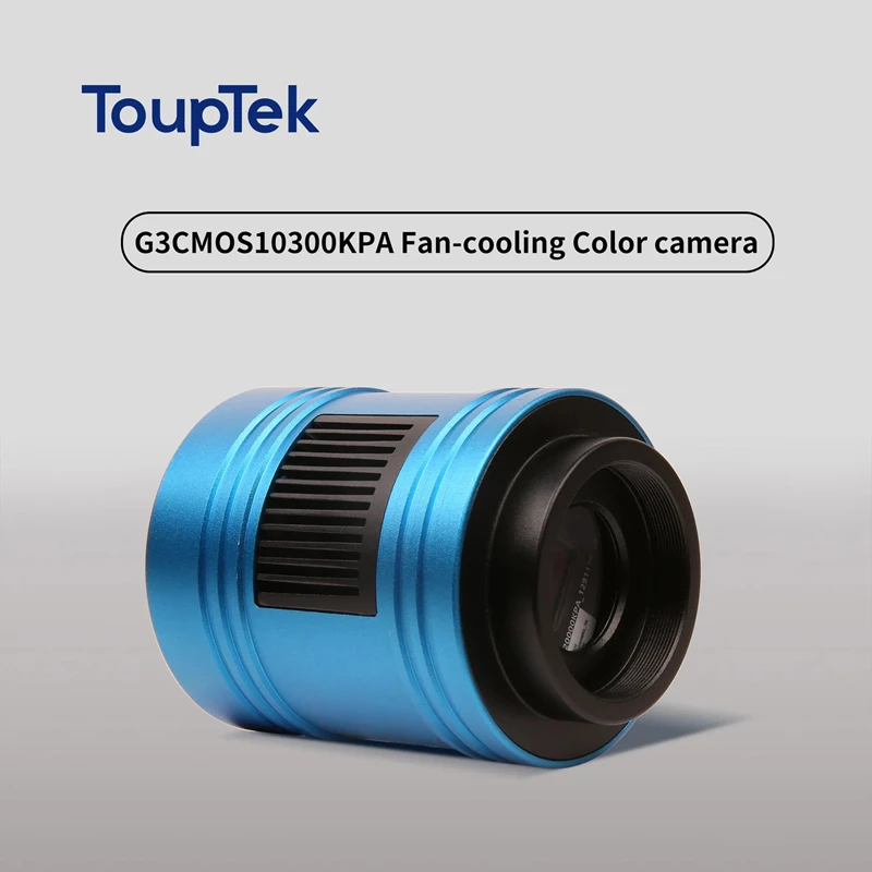 ToupTek G3CMOS10300KPA Astronomical Air Cooled Color Camera Planetary Photography 4/3-inch Frame IMX294 Astronomical Photography