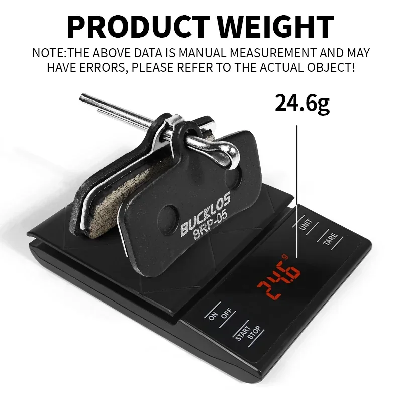 BUCKLOS الراتنج دراجة الفرامل منصات ل SHIMANO N03A H03A D03S الطريق الجبلية الدراجة الصحن الهيدروليكي وسادة مقاومة للاهتراء الجبلية مكبح قرصي الوسادة #5