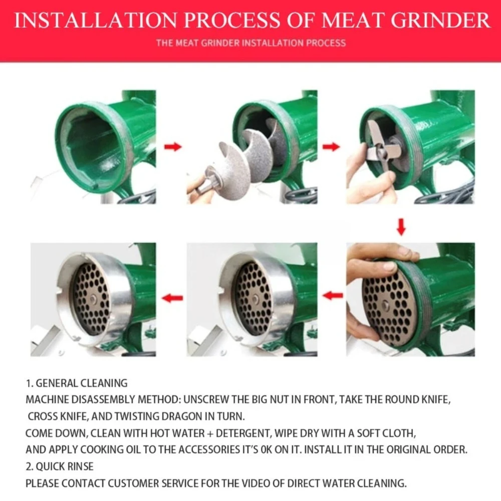 Electric Meat Grinder And Bone Crusher For Chicken Skeleton And Fish Chili And Vegetables