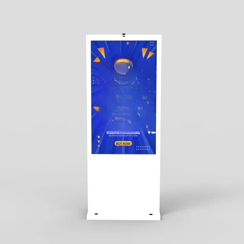Outdoor Floor Standing Commercial Advertising Totem IP65 Waterproof LCD Kiosk Display Digital Signage & Monitor