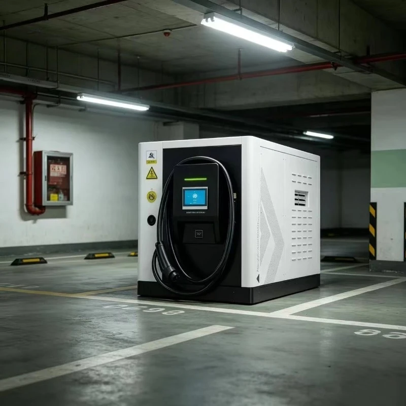 Off Grid Mobile EV Charging Station DC Fast Charger for Remote Gas Stations Rural Highways Custom