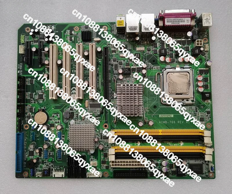 

AIMB-766 REV. A1 industrial control main board sends CPU memory AIMB-766G2 dual network interface card