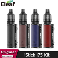 Original Eleaf iStick i75 Kit 75W MOD Vape 3000mah with 5ML EP Pod Tank Fit Ep Coil 0.15/0.6ohm Electronic Cigarette Vaporizer