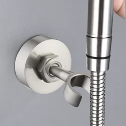 Adjustable Shower Head Holder Handheld Drill Showerhead Rack Bathroom Shower Chuveiro Banheiro Wall Mount Bracket Rotation