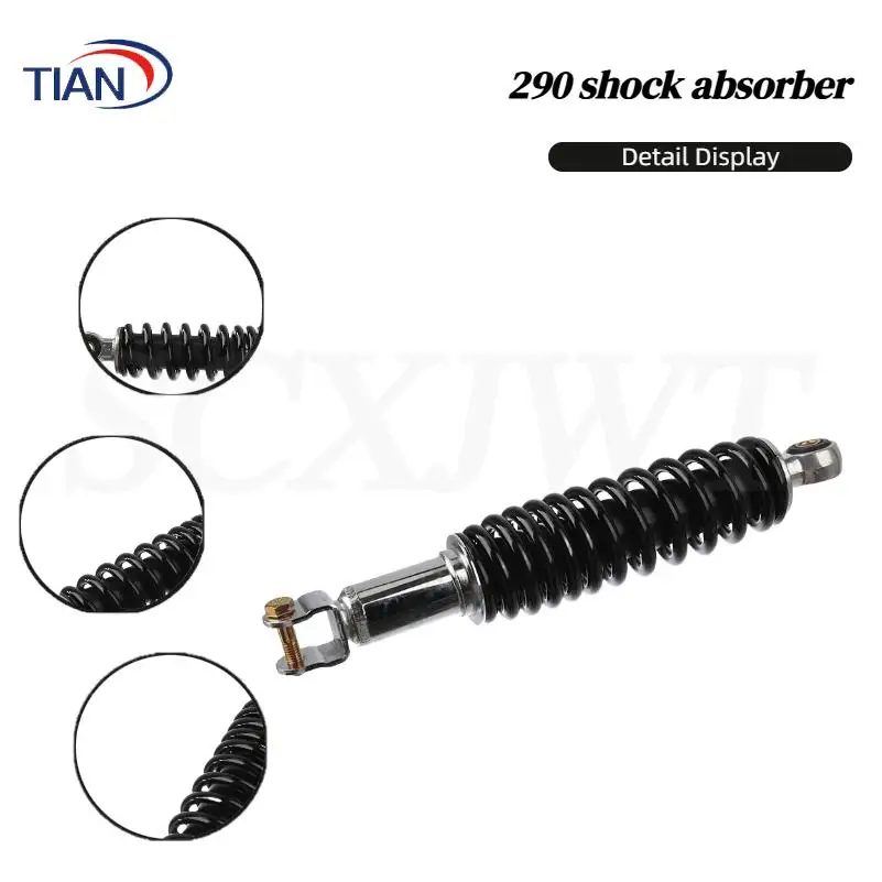 

Motorcycle Accessories 125/150 Single Rear Shock Absorber Accessories Endurance Hydraulic Shock Absorber 290MM