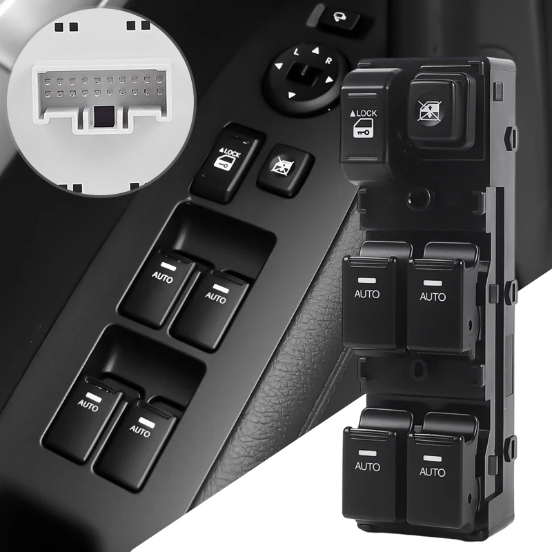 

Передний левый переключатель управления стеклоподъемником для Kia Sorento 2009-2014 935732P300, кнопка регулятора стекла, левый руль, автомобильные аксессуары 93573-2P300