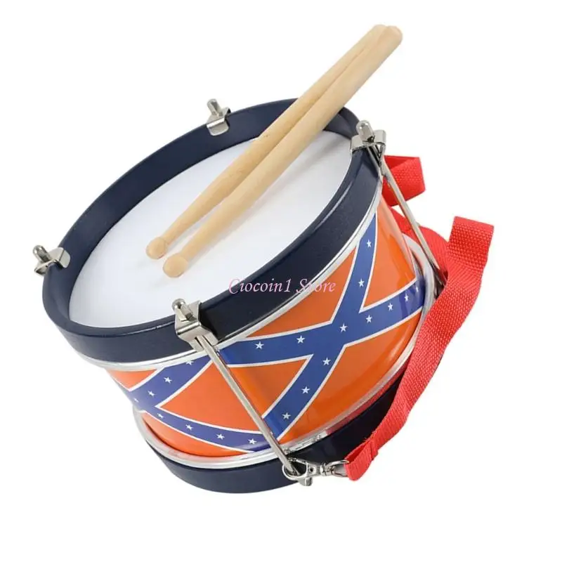 Y1UB木製ドラムミュージカルおもちゃ子供向け3歳以上の幼児開発機器学習ツール