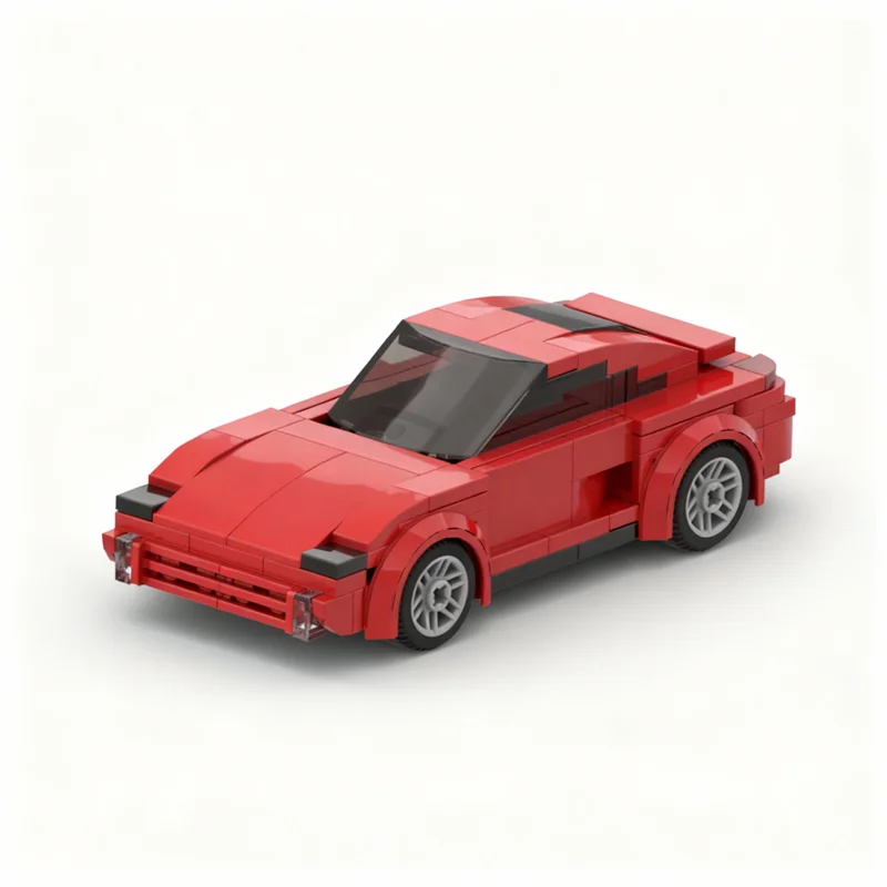 152 Piezas MOC City Traffic Dodge Stealth R T Twin Turbo, Bloques de Construcción de Modelos, Juguete de Construcción, Regalos de Navidad, Idea de Regalo para Niños