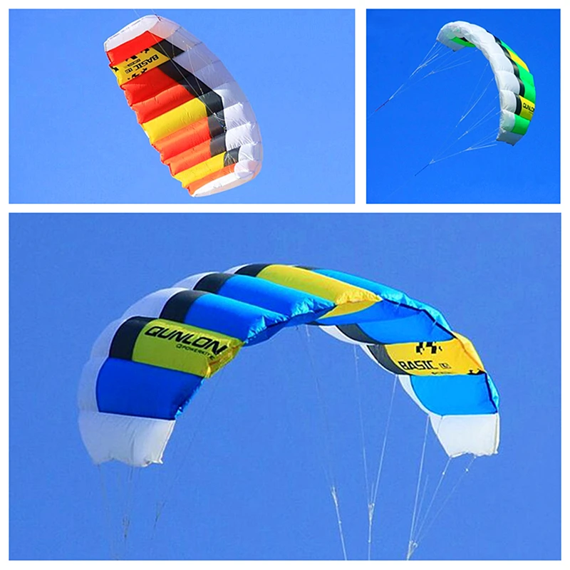 Linha dupla pipas para adultos brinquedos voadores crianças pipas ao ar livre corda vento pipas brinquedo esportes pipa voando grande pipa surf diversão