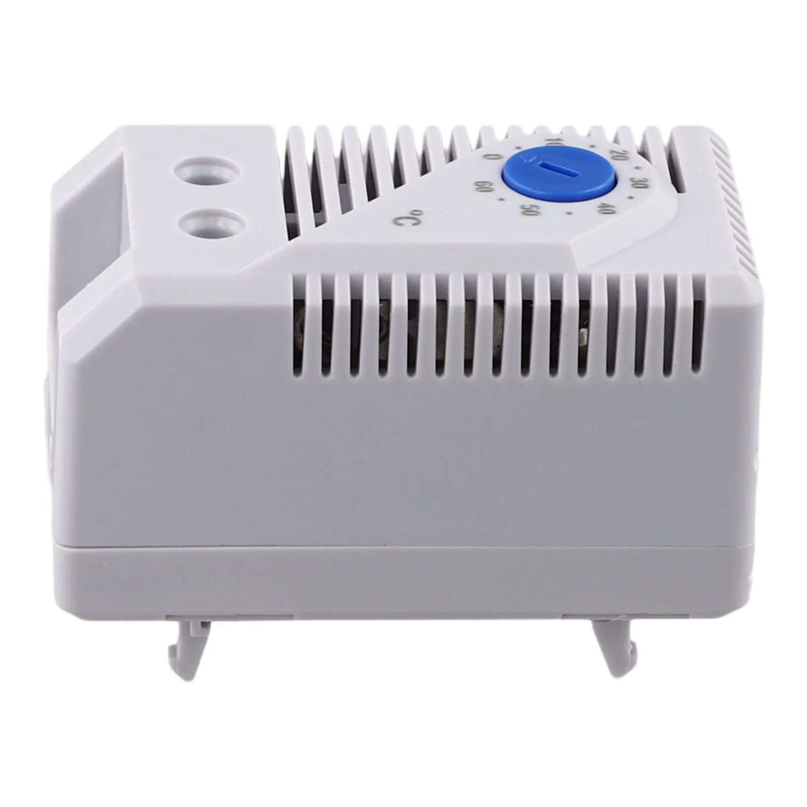 1pc DIN Rail Bimetallic Thermostat Temperature Controller 0°C To 60°C For Control Home Heater Filter Fan Cooling Equipment