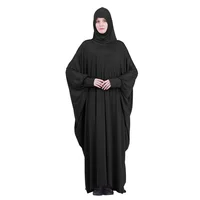 Eid femmes musulmanes Abaya Robe couverture complète vêtement de prière Hijab longue Khimar caftan Robe aérienne arabe moyen-orient Maxi Robe islamique 4