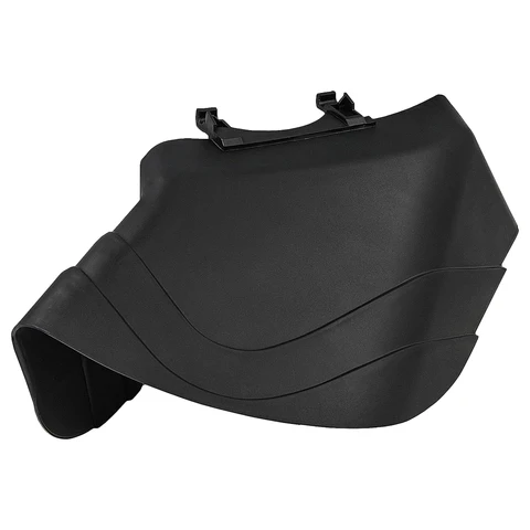532426129 419942X428 Дефлектор жолоба, черный пластик, подходит для Husqvarna HU550FH HU675FE HU700H HU775H HU800AWD