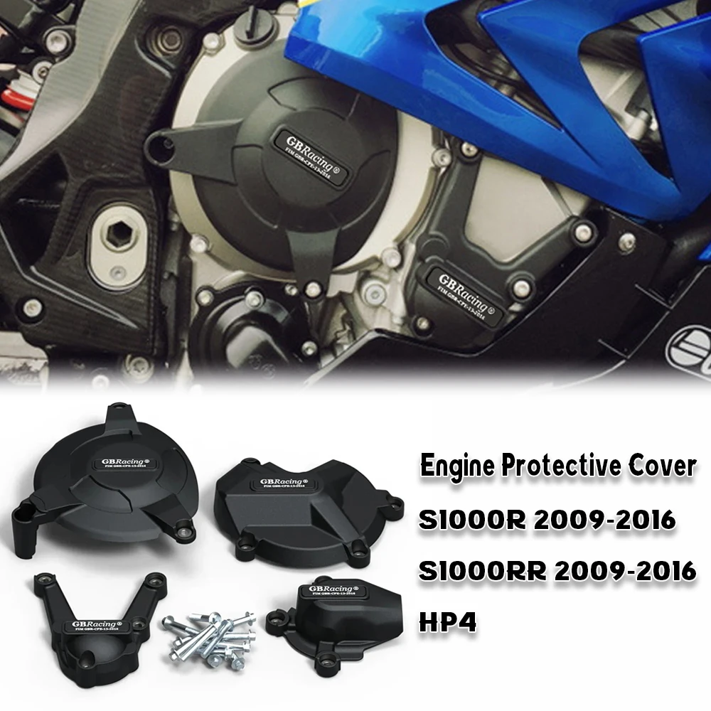 

Motorcycle Engine Protective Cover Guard Protector Fall Protection Cover FOR BMW S1000R 2009-2016 S1000RR 2009-2016 HP4
