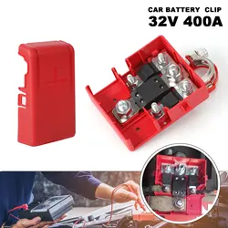 32V 400A New Car Quick Release Fused Battery Lug Distribution Terminal Clamp Connectors For Renault Master Opel Movano 1998-2010