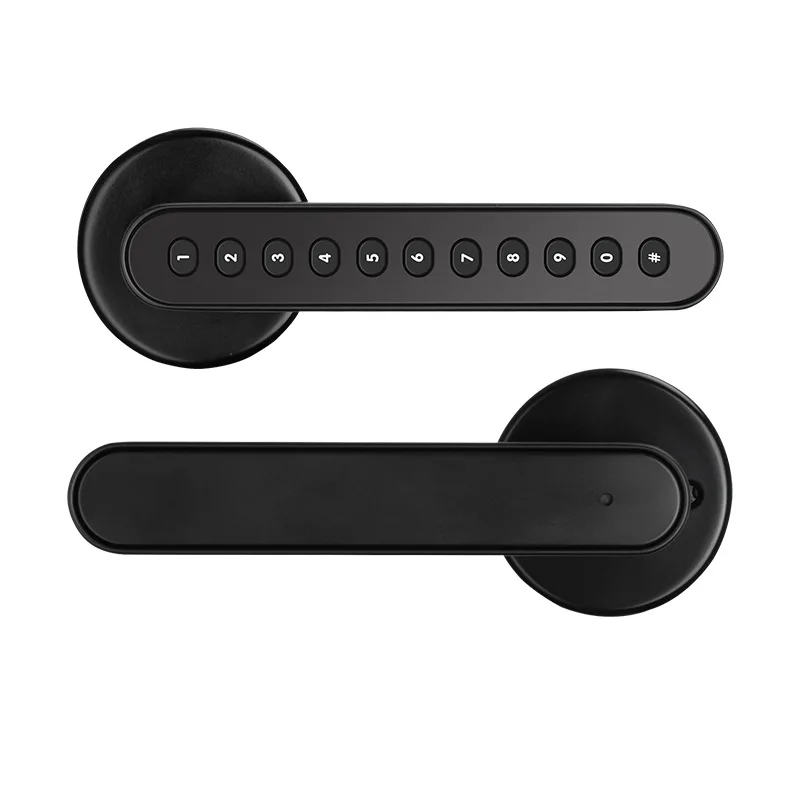 È possibile tenere la maniglia, il pulsante in silicone Smart Lock è impermeabile.